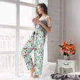thumbnail image 5 of Pofeuu Bunny And Rose Print Women's Fashion Pajama Pants with Pockets Comfy Drawstring Sleep Lounge Bottoms-XX-Large, 5 of 6