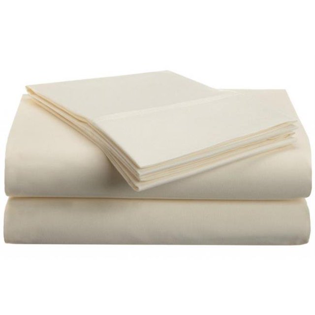 Microfiber California King Sheet Set Solid Ivory