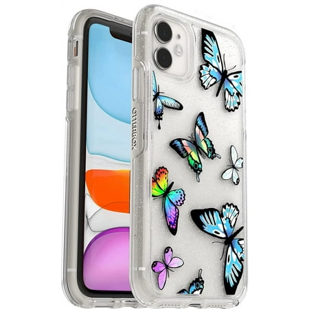 OtterBox Symmetry Clear Series Case for iPhone 11 Only - Non-Retail Packaging - Y2K Butterfly