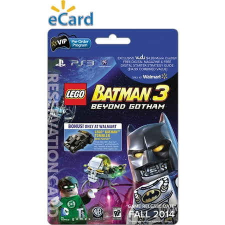 Lego Batman Ps3 (email Delivery) Wal-mar