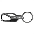 thumbnail image 2 of Honda Accord Gunmetal Black Carabiner-style Snap Hook Metal Key Chain, 2 of 5