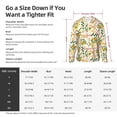 thumbnail image 6 of Goofa Lemon Printed Women's UPF 50+ Sun Protection Hoodie Jacket Lightweight Long Sleeve Sun Shirt for Women with Pocket Hiking Outdoor-X-Large, 6 of 9