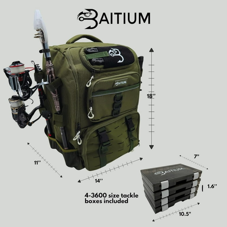 Best fishing backpack with rod holders hotsell