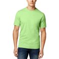thumbnail image 1 of Camiseta básica de cuello redondo para hombre Club Room, verde, mediano, 1 of 1