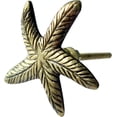 thumbnail image 5 of Set of 6 Gold Metal Starfish Shape Cabinet Knobs by Perilla Home, 5 of 7