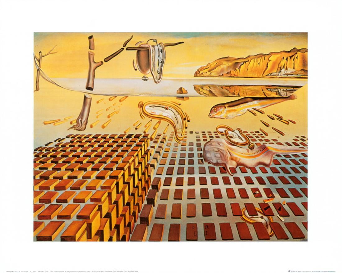 the disintegration of the persistence of memory the disintegration of the persistence of memory