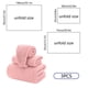 thumbnail image 3 of Juego de 3 toallas de baño extragrandes, gorro de ducha, sábanas extragrandes, toallas de baño súper suaves y absorbentes, toallas de microfibra para ducha seca, para hotel, baño y gimnasio., 3 of 4