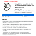 thumbnail image 2 of Timing Belt Kit - Compatible with 1988 - 1991 Isuzu Trooper 2.6L 4-Cylinder GAS 1989 1990, 2 of 2