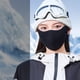 thumbnail image 5 of Pasamontañas de terciopelo australiano para hombre y mujer | Mascarilla facial de forro polar cortavientos, cálida y de invierno para esquí, snowboard y ciclismo | Pasamontañas con protección sol, 5 of 6