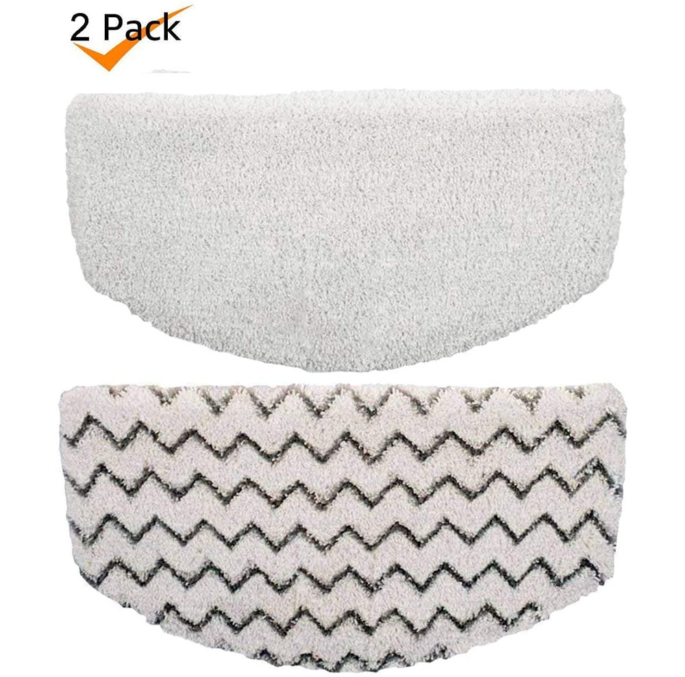 Replacement Steam Mop Pads for Bissell Powerfresh Steam Mop 1940 1440 1544 1806 2075 Series Model 19402 19404 19408 19409 1940A 1940F 1940Q 1940T 1940W B0006 B0017 Microfiber Cleaning Pad 2-Pack