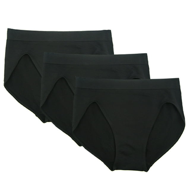FEM Culottes pour FEMmes Sans Coutures, Culottes Échancrées - Lot de 3
