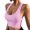 Pink, variant on Women's Workout Hiking Tops Sleeveless Breathable Shirt Fast Dry Loose Casual Tank Top, Black XS
