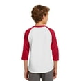 thumbnail image 2 of Sport-Tek Yt200 Youth Colorblock Raglan Jersey, 2 of 6