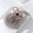 thumbnail image 7 of Furry Koala and Pompom Ball Keychain - Cute Animal Themed Keyring for Women and Girls, 7 of 7