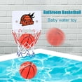 thumbnail image 4 of Mini Basketball Hoop Set with Suction Cup, Indoor Wall Mounted Plastic Backboard, Home Sports Game Kit with 2 Balls for Kids Exercise and Fun, 4 of 8
