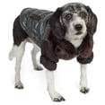 thumbnail image 3 of Pet Life ® Track-Collared' Metallic Ultra Fur 3M Insulated Pet Dog Jacket, 3 of 8