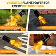 thumbnail image 3 of POMEADE Heavy-Duty Propane Torch | 340K BTU Gas-Powered Weed Burner with Push-Button Igniter, Adjustable Flame, 10’ Hose & Safety Trigger for Melting, Welding, Roofing, Soldering, Wood Treating, Etc., 3 of 7