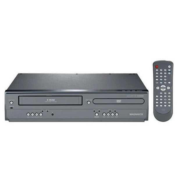 Magnavox Dv0mw8 Refurbished Dvd Vcr Combo Remote Manual Audio Video Cables Included Walmart Com Walmart Com