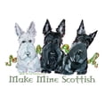 thumbnail image 2 of CafePress - Scottish Terrier Trio -  Round Wood Ornament 4", 2 of 2