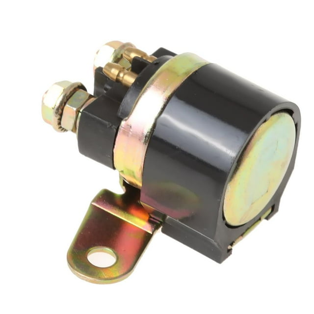 1pc Solenoide Sistema de Arranque Moto Coche Accesorio Repuesto 12V Metal Duradero Compatible con