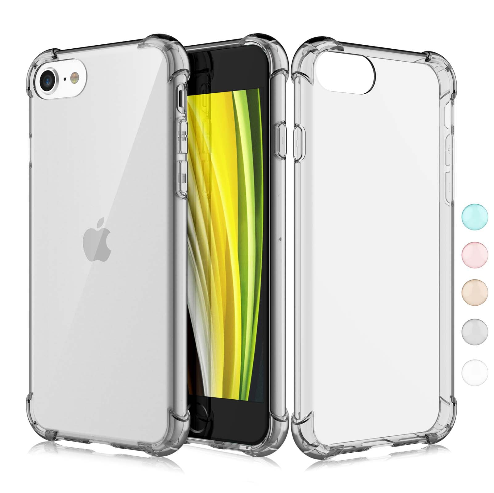 iPhone 8 Plus Case,iPhone 8 Plus Clear Case, Njjex Crystal Transparent ...