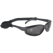 Kickstart Freedom Sunglasses Black Frame w/Smoke Lens