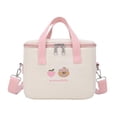 thumbnail image 1 of AMLESO Laptop Bag Insulated Box Food Containers Keep Warm Bento Storage Bag and pink, 1 of 8