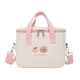 thumbnail image 1 of Bolsa de almuerzo portátil, bolsa de almacenamiento Bento, lonchera térmica, reutilizable, suave rosa, 1 of 9