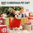 thumbnail image 5 of Kuoser Dog Cat Sweater Warm Pet Knitwear Christmas Clothes for Dogs, Red, M, 5 of 8