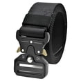 thumbnail image 1 of Cinturón táctico Molle Rigger para hombre, cinturón de nailon con correa militar ajustable, hebilla de metal de liberación rápida, cinturón resistente, 1 of 5