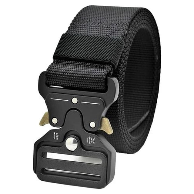 Cinturón táctico Molle Rigger para hombre, cinturón de nailon con correa militar ajustable, hebilla de metal de liberación rápida, cinturón resistente
