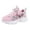 Pink, variant on Djtdsds Toddler Girls Mesh Walking Shoes Lightweight Breathable Casual Sneakers with Cute Character Design Size:9.5-10 Years
