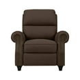thumbnail image 4 of Copper Grove  Jessie Brown Linen Push Back Recliner Chair, 4 of 5