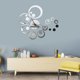 thumbnail image 4 of unbranded Sticker De Pared 3D Plateado Para De Interiores, 4 of 7
