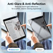 Protescreen Paper feel Screen Protector for iPad Air 13(2024/2025) & Pro 13(2024/2025), Premium AR Anti-Reflective Paper Texture Matte Film for Writing Drawing Notes, Apple Pencil Support