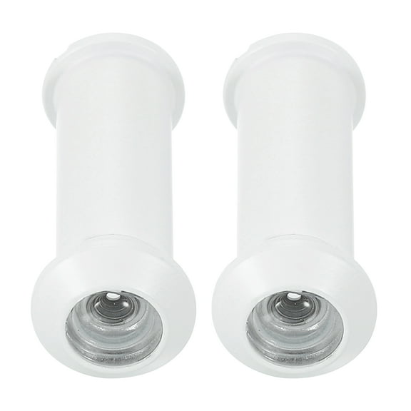 Uxcell 1/2" 2Pcs Door Viewer Peephole Zinc Alloy Privacy Door Viewer for Security Home White