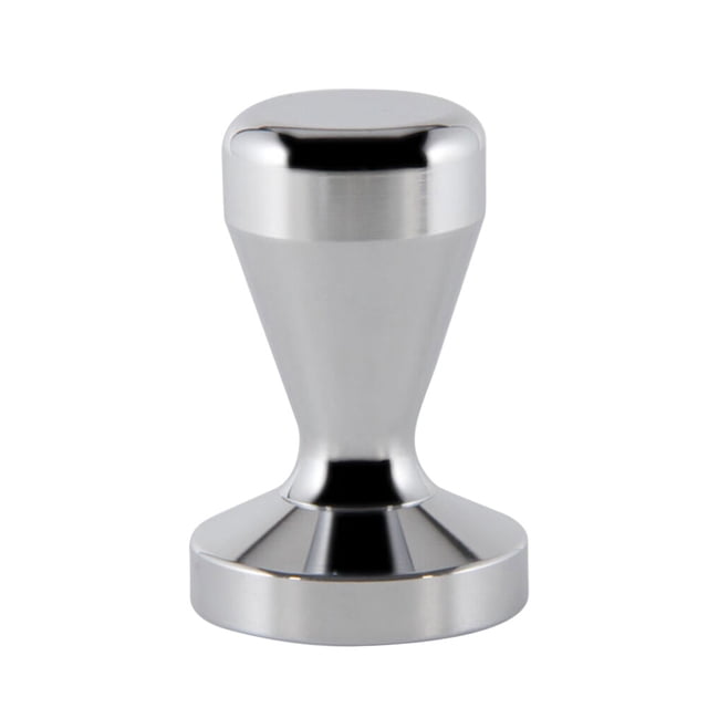 MasteelfCA Tasseur à Café en Acier Inoxydable Moderne Professionnel Barista Machine à Expresso Presse à Grains de Café Base Plate (49mm)