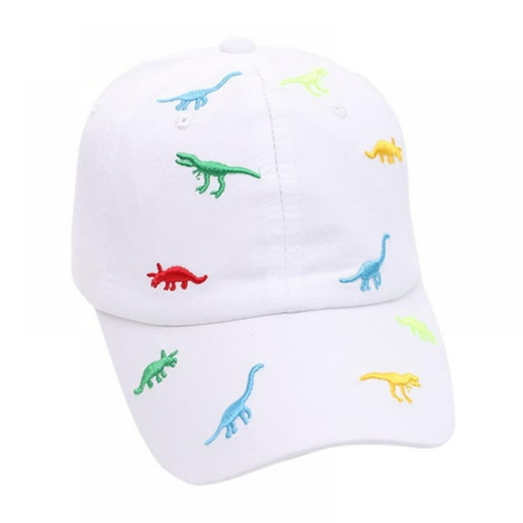 Summer Baby Boy Baseball Hat Cute Cartoon Dinosaur Infant Visor Caps Cotton Toddler Boys Sun Hats