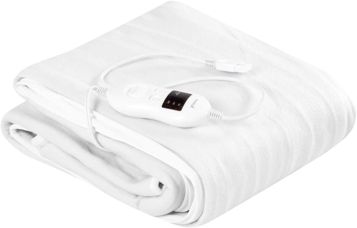 Heated Electric Mattress Pad Twin Size w/ 8 Temperature Regulation and