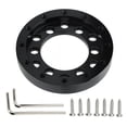 thumbnail image 1 of Steering Wheel Hub Adapter Plate,Steering Wheel Adapter Black Steering Wheel Adapter Plate Steering Wheel Adaptor Built for the Future, 1 of 5