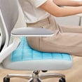 thumbnail image 6 of Gel Seat Cushion, Ice Silk Chair Pad, Cooling Office Mat, Heat Dissipating Core and Breathable Fabric for Office Chairs, Car Seats, and Dormitory Study Chairs, 6 of 7