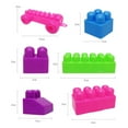 thumbnail image 5 of Aktudy 46Pcs Plastic Children Kid Puzzle Educational Building Blocks Bricks Toy, 5 of 7