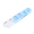 thumbnail image 2 of Pastillero Medicamento Organizador Portátil 28 Rejillas 7 Capas Caja Almacenamiento Semanal Plástico Medicamentos Viajes Suministro Para el Hogar Octpeak  NO, 2 of 7