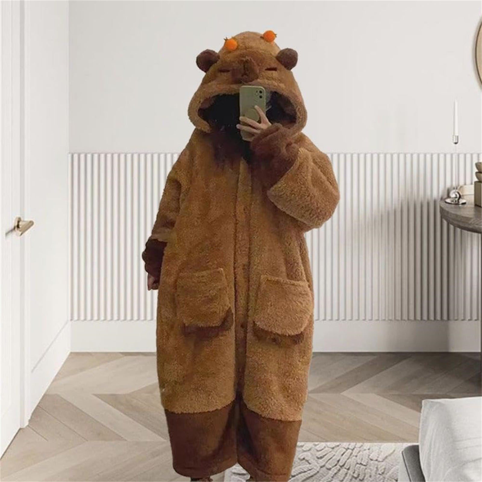 Vrolijke Valentijnskaart met capybara en
