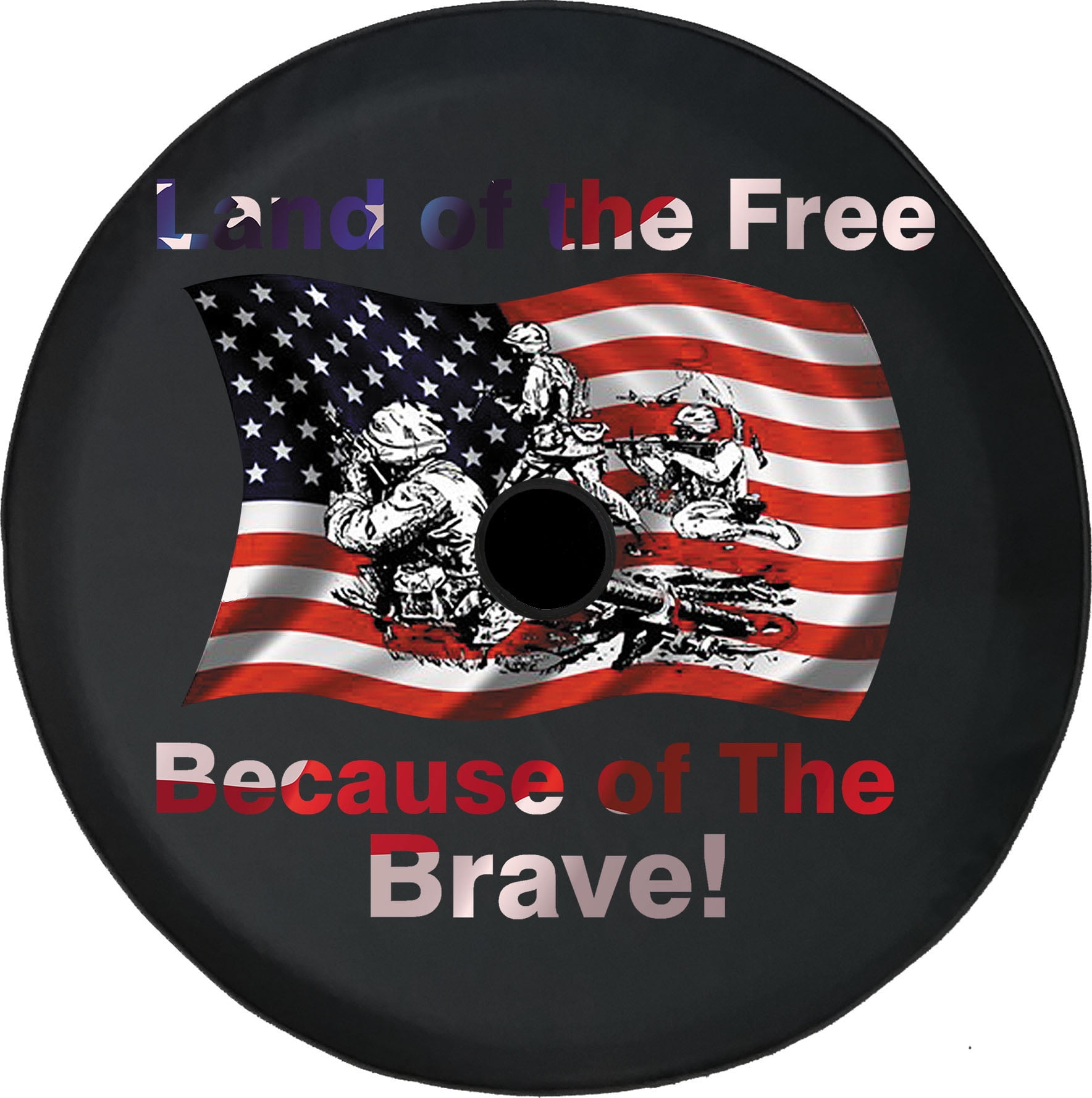 Black Tire Covers Tire Accessories for Campers, SUVs, Trailers