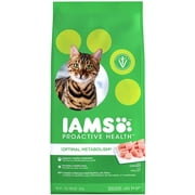 Angle View: Iams Proactive Health Optimal Metabolism Adult Dry Cat Food With Chicken, 7 Lb. Bag