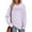04-Light Purple, variant on Women's Fashion Long Sleeve Fall Outfits Comfort Color Oversized Pullover Crewneck Tops Trendy Sweatshirts 01-Black L
