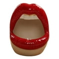 thumbnail image 2 of Dream Lifestyle Ceramic Cigarette Ashtrays, Mouth Lips Ceramic Ashtray Personality Mouth Ashtrays Holder Anti-slid Base Ashtray Decor Fashion Home Decorations, 2 of 8