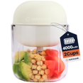 thumbnail image 1 of Nutricook Choppi Picadora de verduras eléctrica inalámbrica y mini procesador de alimentos para cortar en cubitos, triturar, picar y hacer puré, portátil y recargable, 2 tazas, 500 ml, batería de 4000, 1 of 5