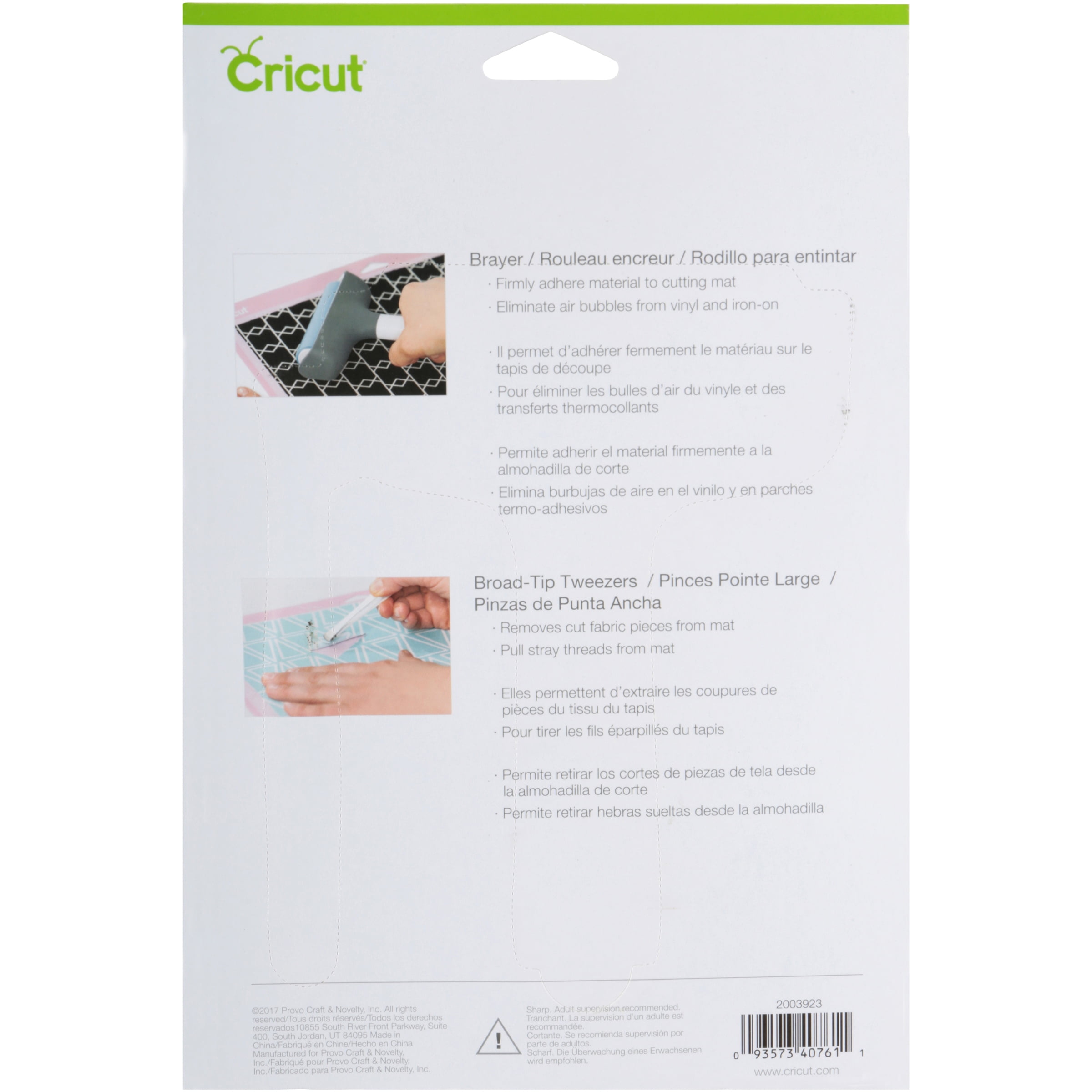 Cricut Maker Brayer Trapped Packed Tool - Soft Rubber Roller